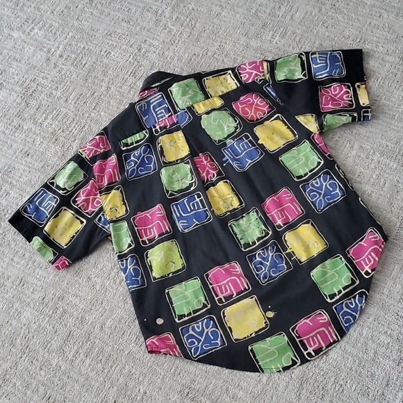 Java Lava | Retro Abstract Color Shirt - Picture 4 of 7